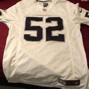 Khalil Mack raiders jersey